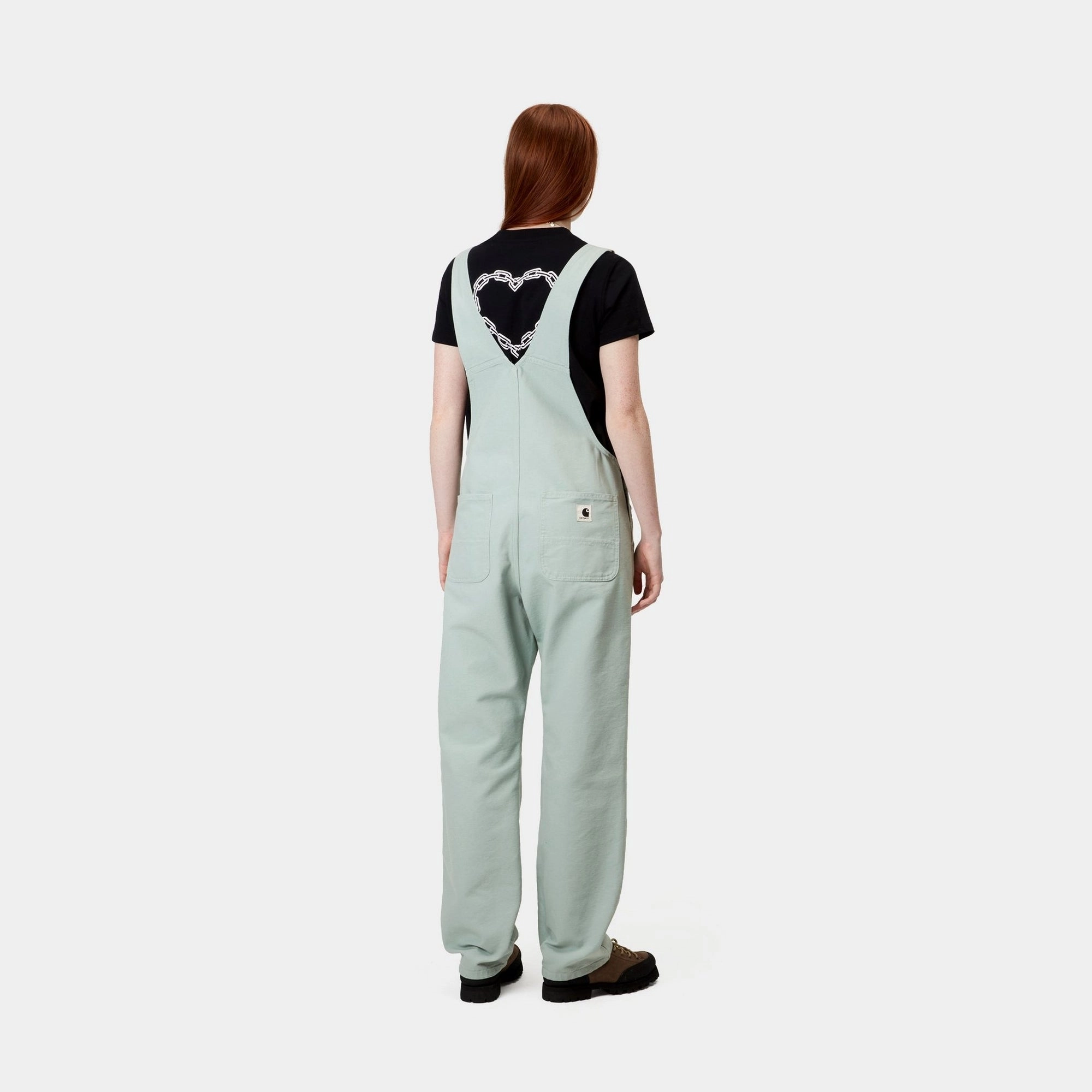 Women’s Bib Overall Straight | Frosted Green