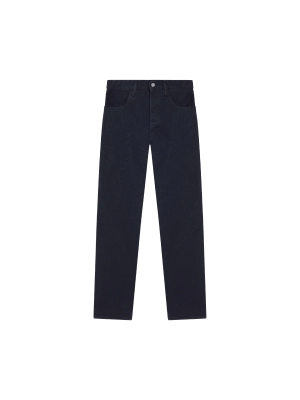 Womens Nettle Denim Straight Leg Jeans—black