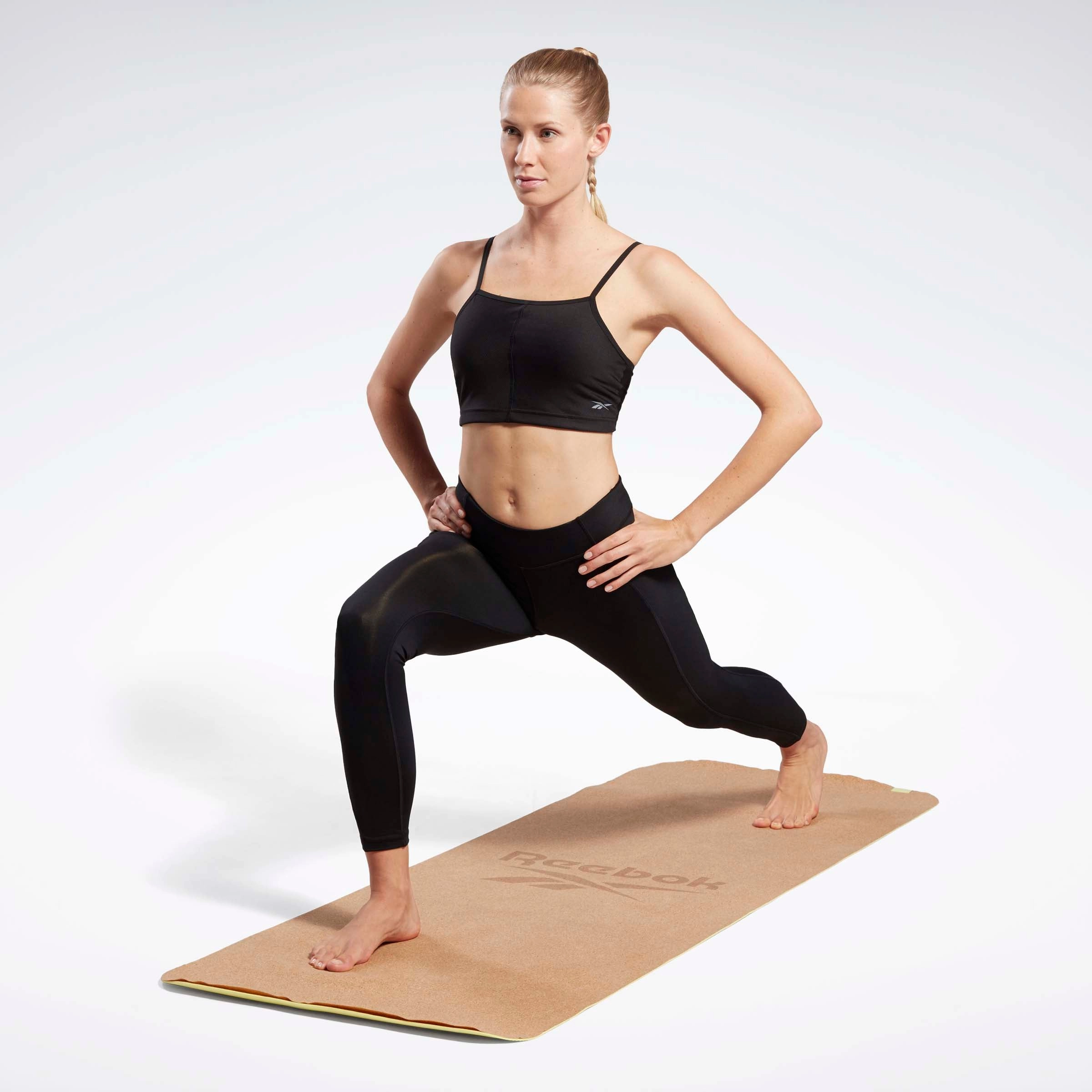 Yoga Performance Rib Crop Top Black