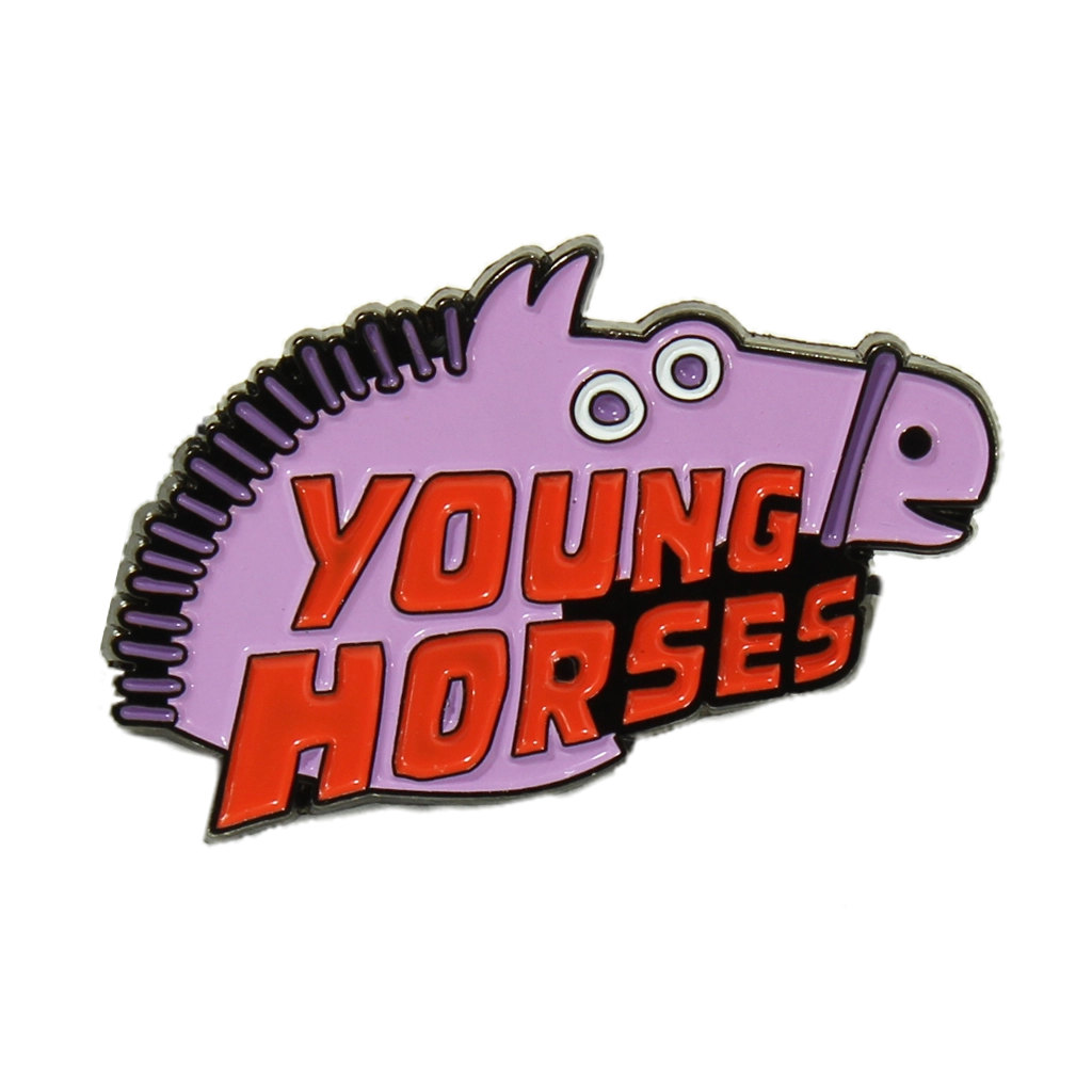 Young Horses Lapel Pin