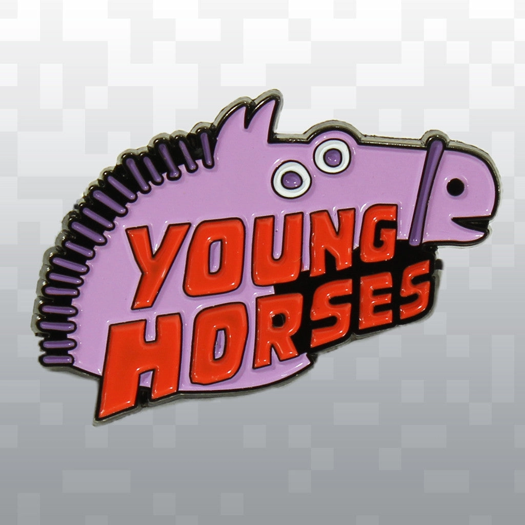 Young Horses Lapel Pin