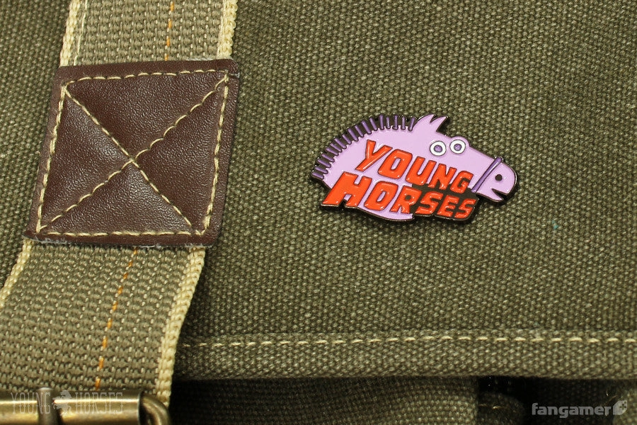 Young Horses Lapel Pin