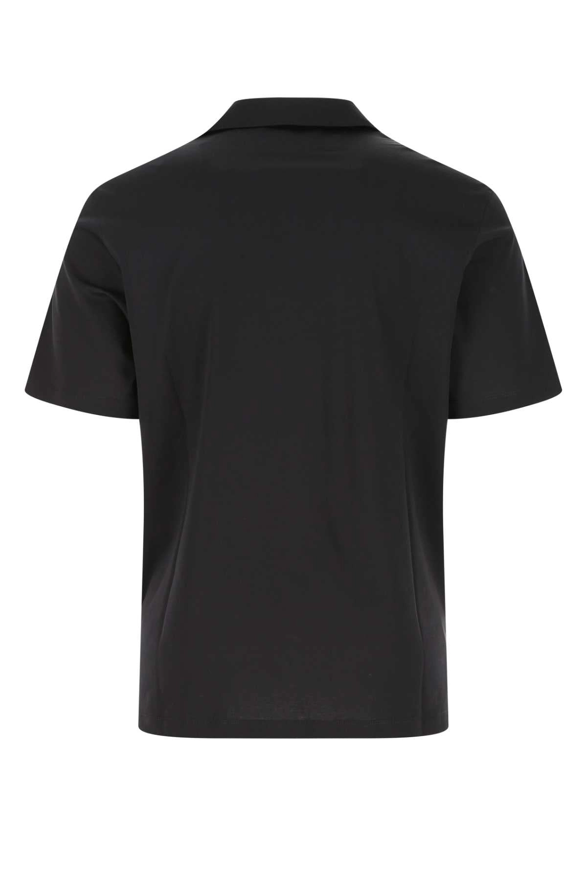 Z Zegna Buttoned Short-Sleeved Shirt