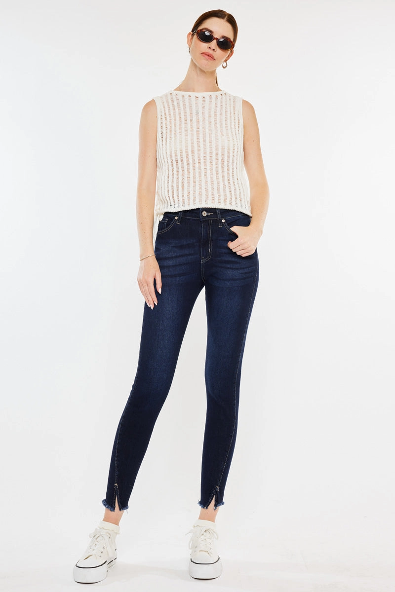 Zinnia High Rise Ankle Skinny Jeans