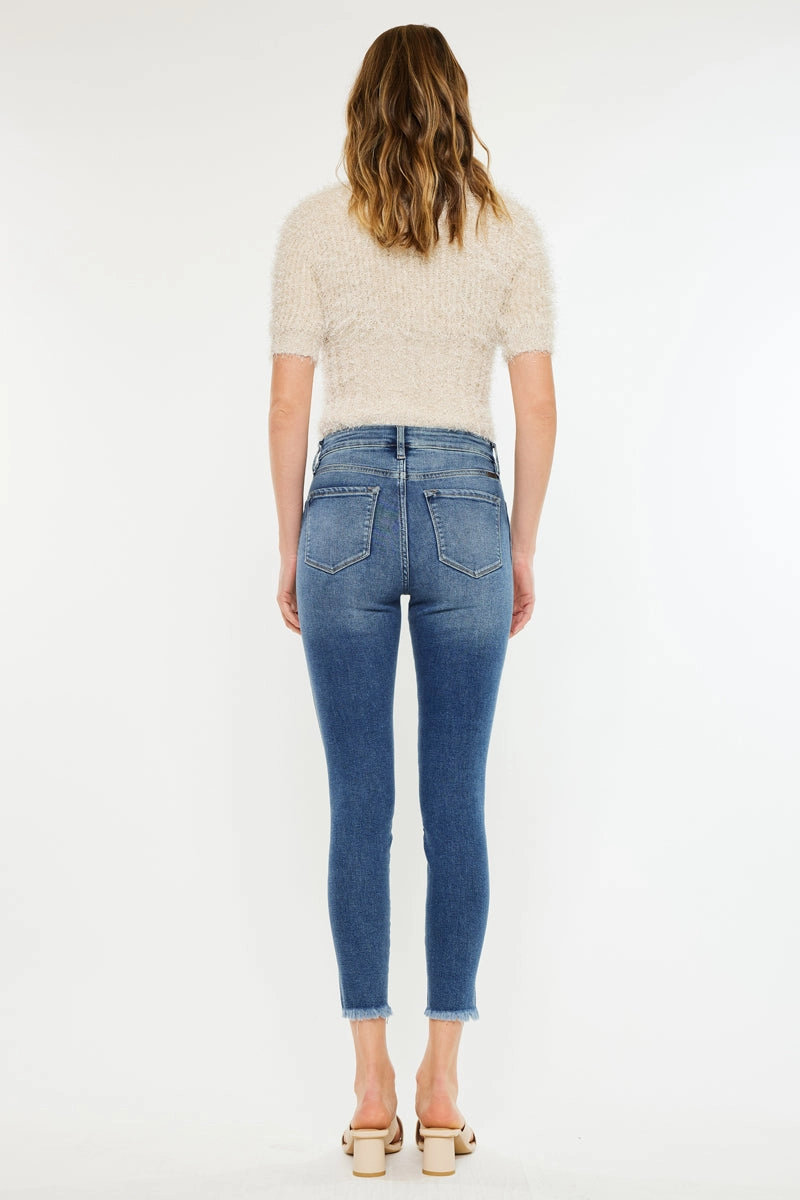 Zinnia High Rise Ankle Skinny Jeans