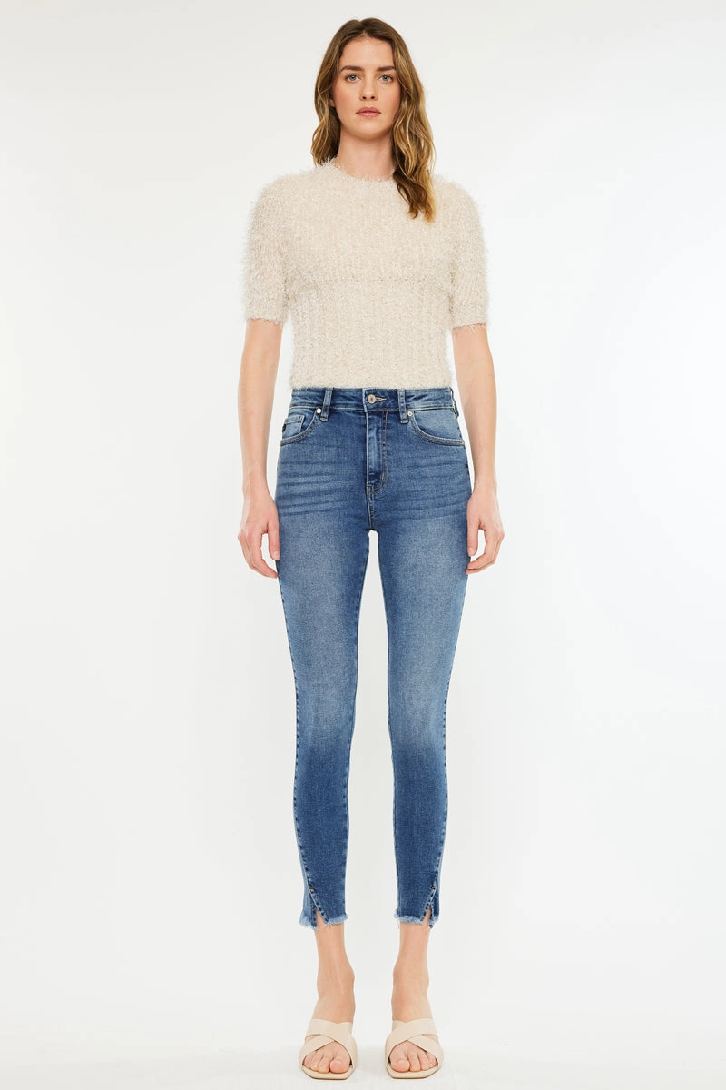 Zinnia High Rise Ankle Skinny Jeans