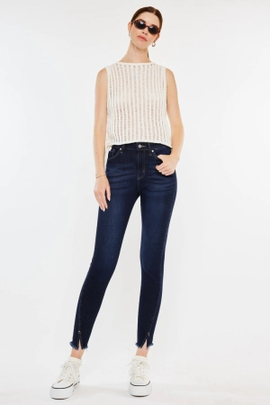Zinnia High Rise Ankle Skinny Jeans
